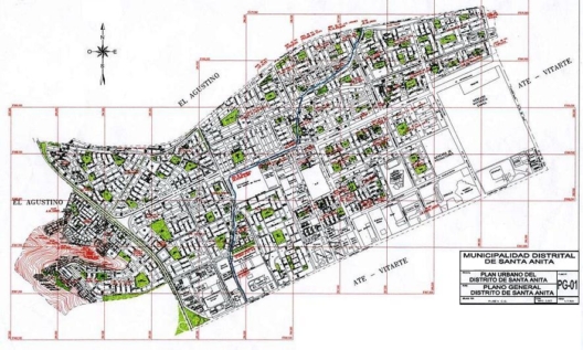 Plano de Santa Anita